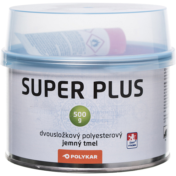 Polykar Super Plus feine zweikomponenten Polyester Spachtelmasse, 500 g