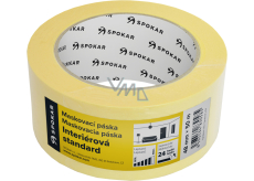 Spokar papírová zakrývací páska, 1 den, do 60 °C, rozměry 48 mm × 50 m