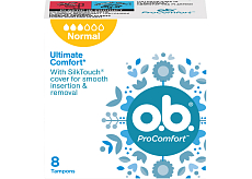 O.B. ProComfort Normal Tampons, 8 pcs