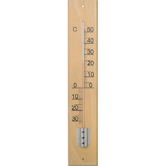 Schneider Thermometer Chat aus Holz im Freien 490 x 80 mm