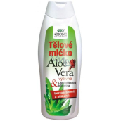 Bione Cosmetics Aloe Vera mit Haselnussprotein Körperlotion für alle Hauttypen 500 ml