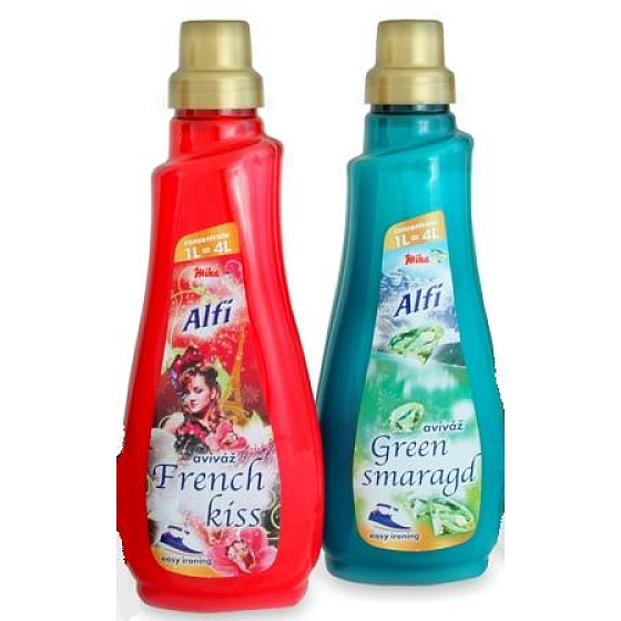 Mika Alfi Golden Green Emerald + French Kiss Weichspüler 2x 1 l