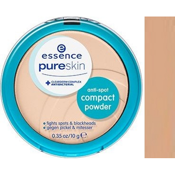 Essence Pure Skin Anti-Spot Kompaktpuder 03 Nude 10 g