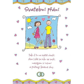 Albi Spielkarte im Cover Für die Hochzeit Von Datum bis Hochzeit Walzer Brontosaurier 14,8 x 21 cm