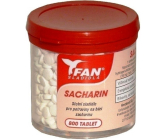 Fan Sacharin Künstlicher Süßstoff 800 Tabletten in einer Dosis von 50 g