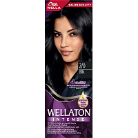 Wella Haarfarbe Wellaton Intense 2/0 schwarz, 110 ml