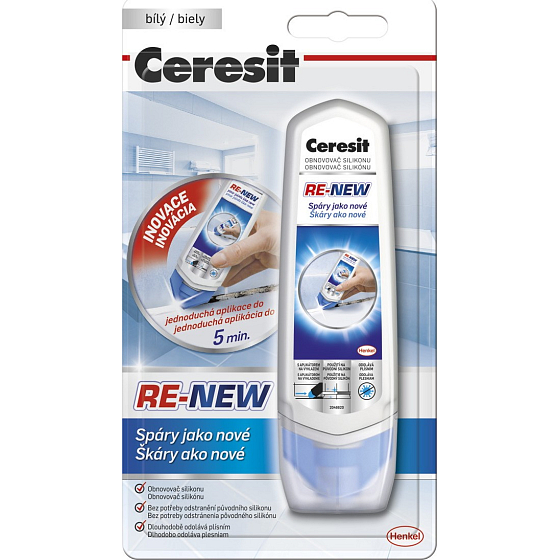 Ceresit Re-New Silikonrestaurator weiß 100 ml
