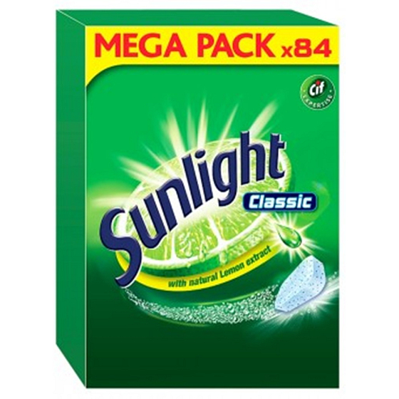 Sunlight Classic Geschirrspülertabletten 84 Stück