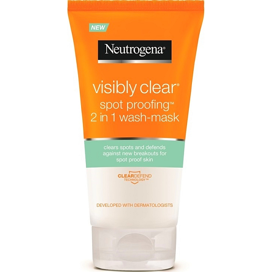 Neutrogena Visibly Clear Spot Proofing 2 in 1 Reinigungsemulsion und Maske 150 ml