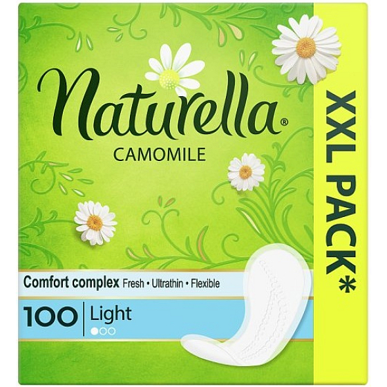 Naturella Light Intimeinlagen mit Kamille 100 Stück