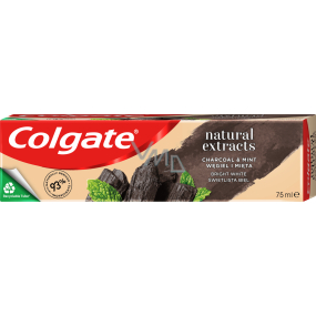 Colgate Natürliche Extrakte Holzkohle & Minze Zahnpasta 75 ml