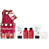 Baylis & Harding Red Collection Süßes Stück Seife 100 ml + Süßes Stück Duschgel 100 ml + Pfefferminzwirbelkörperlotion 50 ml + Vanillecreme 50 ml + Süßes Stück Badekristalle 25 g + Massageschwamm, Kosmetikset