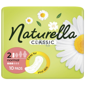 Naturella Classic Normal Damenbinden mit Kamillenduft 10 Stück