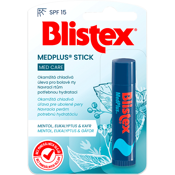Blistex MedPlus Stick SPF15 kühlender Lippenbalsam 4,25 g