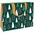 Nekupto Geschenk Papiertüte mit Prägung 23 x 18 cm Weihnachten 1781 WLFM