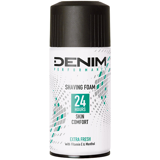 Denim Performance Extra Frischer Rasierschaum für Männer 300 ml