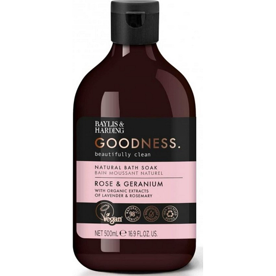 Baylis & Harding Rose und Muskat Badeschaum 500 ml
