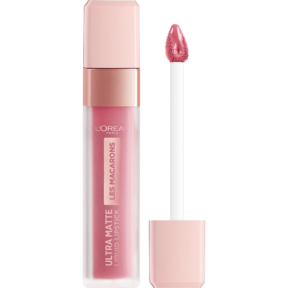 Loreal Paris Infaillible Les Macarons matt flüssiger Lippenstift 818 Dosis Rose 7,6 ml
