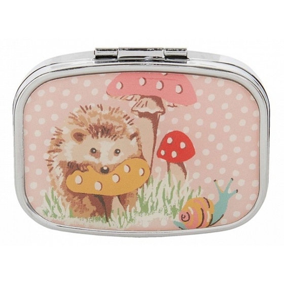 Heathcote & Ivory Hedgehogs Lippenbalsam mit Spiegel 6 g
