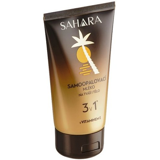 Astrid Sahara Selbstbräunende Milch 3 in 1 für Gesicht und Körper 150 ml