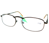 Berkeley Lesebrille +1 braunes Metall 1 Stück MC2005