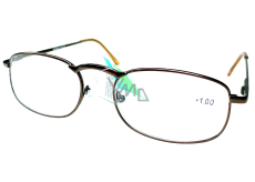 Berkeley Lesebrille +1 braunes Metall 1 Stück MC2005