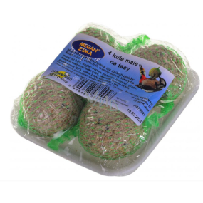 Megan Talgkugeln für Vögel im Freien 4 x 90 g