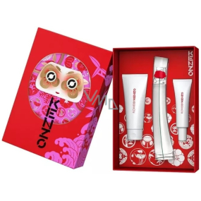 Kenzo Flower von Kenzo Eau de Parfum 50 ml + Körperlotion 75 ml + Handcreme 20 ml, Geschenkset für Frauen