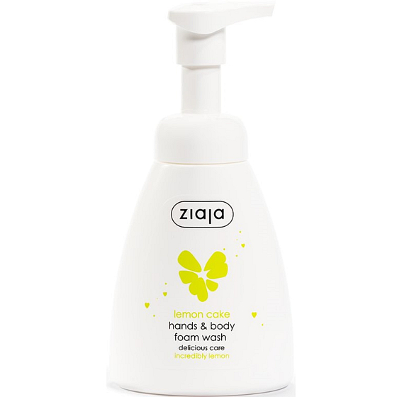 Ziaja Lemon Cake schäumende Hand- und Körperseife 250 ml
