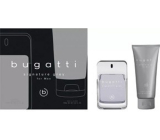 Bugatti Signature Grey Eau de Toilette 100 ml + Duschgel 200 ml, Geschenkset für Männer