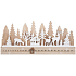 Adventskalender-Panorama Wald 40 x 18 cm
