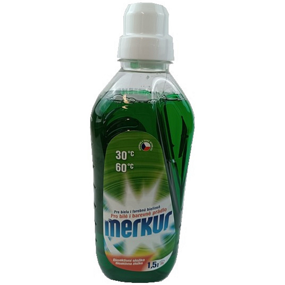 Merkur Waschgel für Weiß- und Buntwäsche 30 Dosen 1,5 l