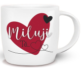 Nekupto Geschenkbecher mit Widmung Ich liebe dich 300 ml