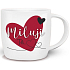 Nekupto Geschenkbecher mit Widmung Ich liebe dich 300 ml