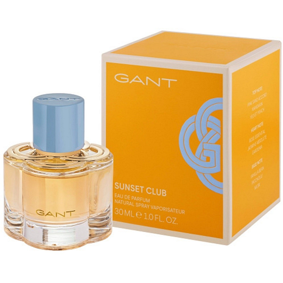 Gant Sunset Club parfémovaná voda pro ženy 30 ml – lehká a stylová vůně s ovocně-květinovými tóny, ideální pro každodenní nošení i letní večery.