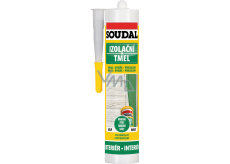 Soudal izolační tmel, přetíratelný, bílý, 280 ml