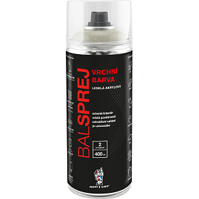 BALSPREJ oberflächenuniverselle Acrylfarbe im Spray, RAL 1015 Elfenbein, 400 ml