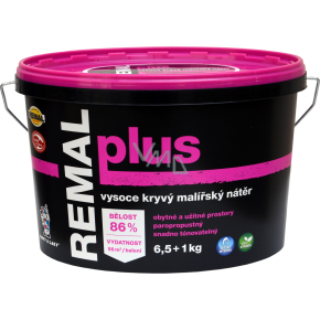 REMAL Plus hochdeckende Wandfarbe, 6,5+1 kg