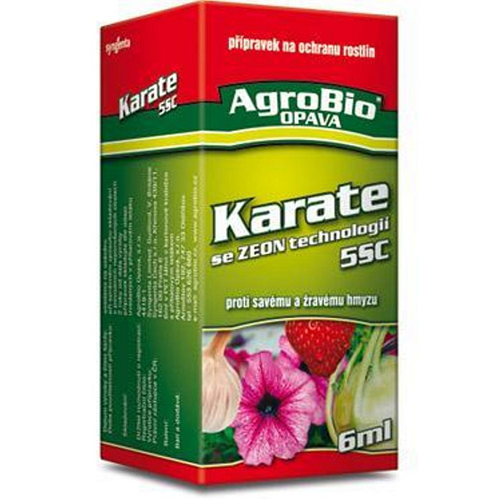 AgroBio Karate mit Zeon-Technologie 5CS Mittel gegen saugende und beißende Insekten 6 ml