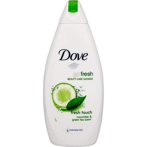 Dove Go Fresh Touch Gurken- und Grüntee-Duschgel 500 ml