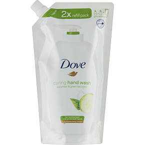 Dove flüssige Seife Gurke und Grüntee, Nachfüllung, 500 ml