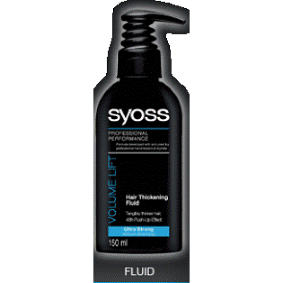 Syoss Volume Lift Flüssigkeit maximales Volumen extra starke Fixierung Haarlotion 150 ml