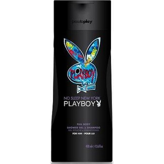 Playboy No Sleep New York 2in1 250 ml Männer Duschgel und Shampoo