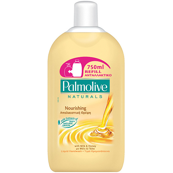 Palmolive Naturals Milch & Honig Flüssigseife 750 ml nachfüllen