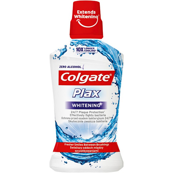 Colgate Plax Whitening Mundspülung mit aufhellender Wirkung 500 ml