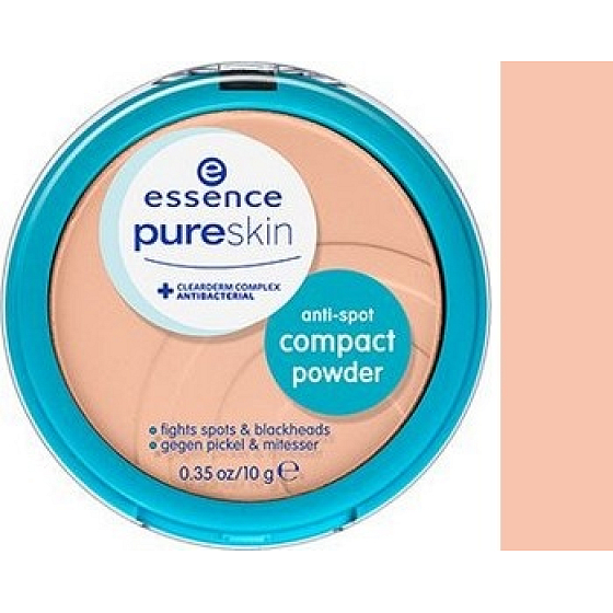Essence Pure Skin Anti-Spot Puder Kompaktpuder 04 Natural 10 g