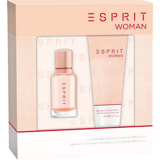 Esprit Woman Eau de Toilette 15 ml + Duschgel 75 ml, Geschenkset