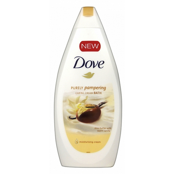 Dove Purely Pampering Sheabutter und Vanillebadeschaum 500 ml