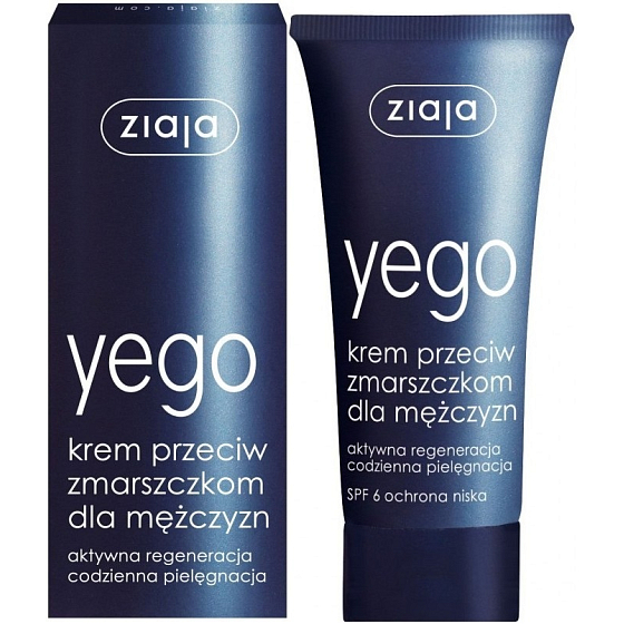 Ziaja Yego Men Anti-Falten-Creme für Männer 50 ml