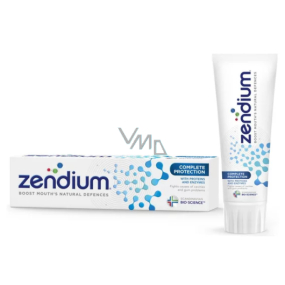 Zendium Complete Protection Zahnpasta für natürlich starke Zähne, gesünderes Zahnfleisch und weniger Plaque 75 ml Zendium Complete Protection Zahnpasta für natürlich starke Zähne, gesünderes Zahnfleisch und weniger Plaque 75 ml
